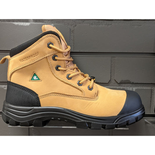 Waterproof Men's Steel Toe Boots -  6" CSA Certified Safety Boot 7666W