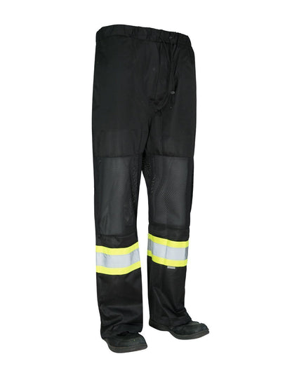 Hi Vis Safety Tricot Traffic Pants with Vented Legs