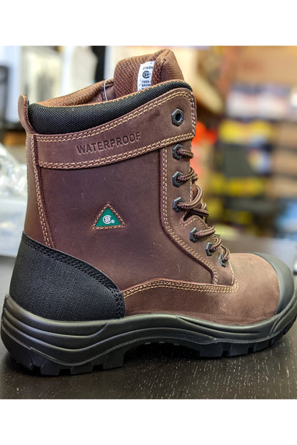 Waterproof Men's Steel Toe Boots - 8" CSA Certified Safety Boot 7888W