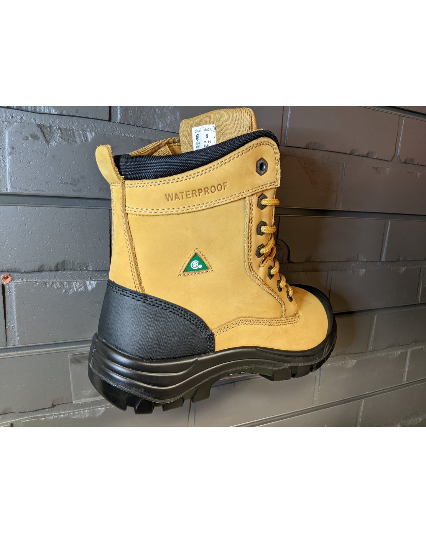 Waterproof Men's Steel Toe Boots -  8" CSA Certified Safety Boot 7888C
