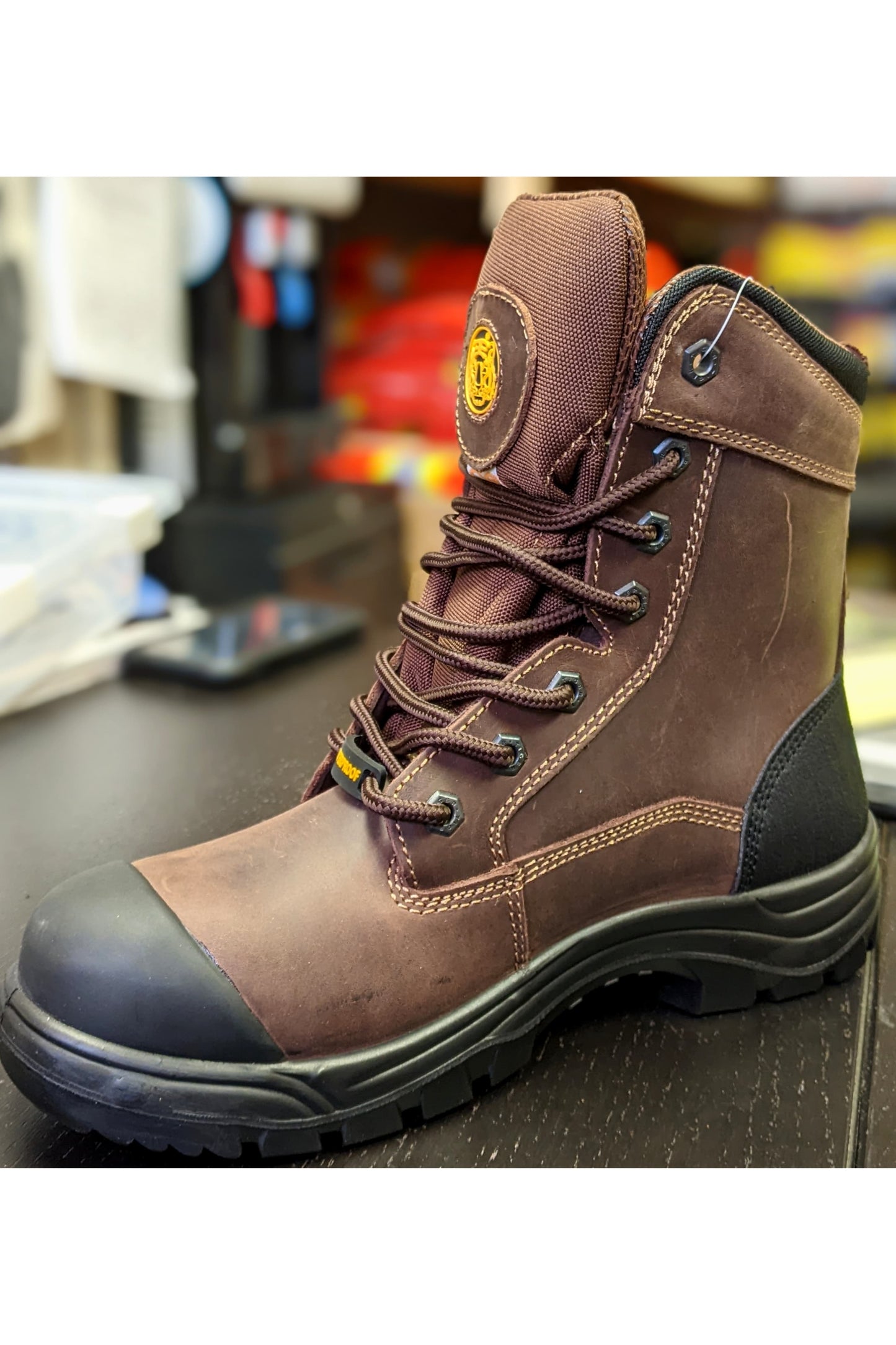 Waterproof Men's Steel Toe Boots - 8" CSA Certified Safety Boot 7888W