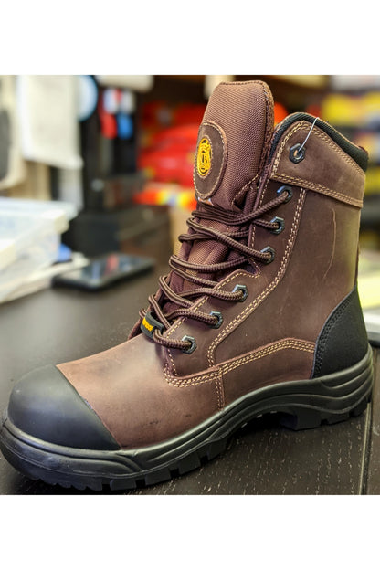 Waterproof Men's Steel Toe Boots - 8" CSA Certified Safety Boot 7888W