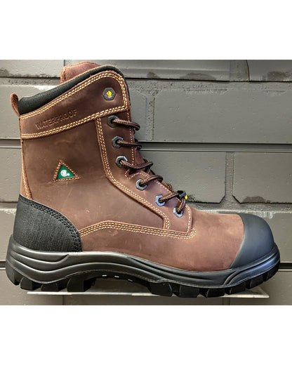 Waterproof Men's Steel Toe Boots -  8" CSA Certified Safety Boot 7888C