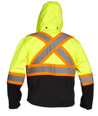 Re-Engineered Hi Vis Safety Softshell