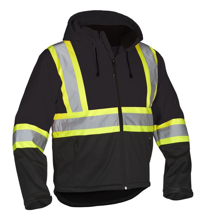 Re-Engineered Hi Vis Safety Softshell